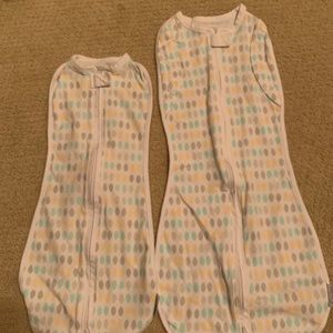Woombie swaddles